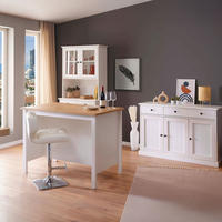 KÜCHENINSEL 124/91,5/75 cm  in Weiß, Eiche Artisan  - Weiß/Eiche Artisan, KONVENTIONELL, Holz/Holzwerkstoff (124/91,5/75cm) - MID.YOU