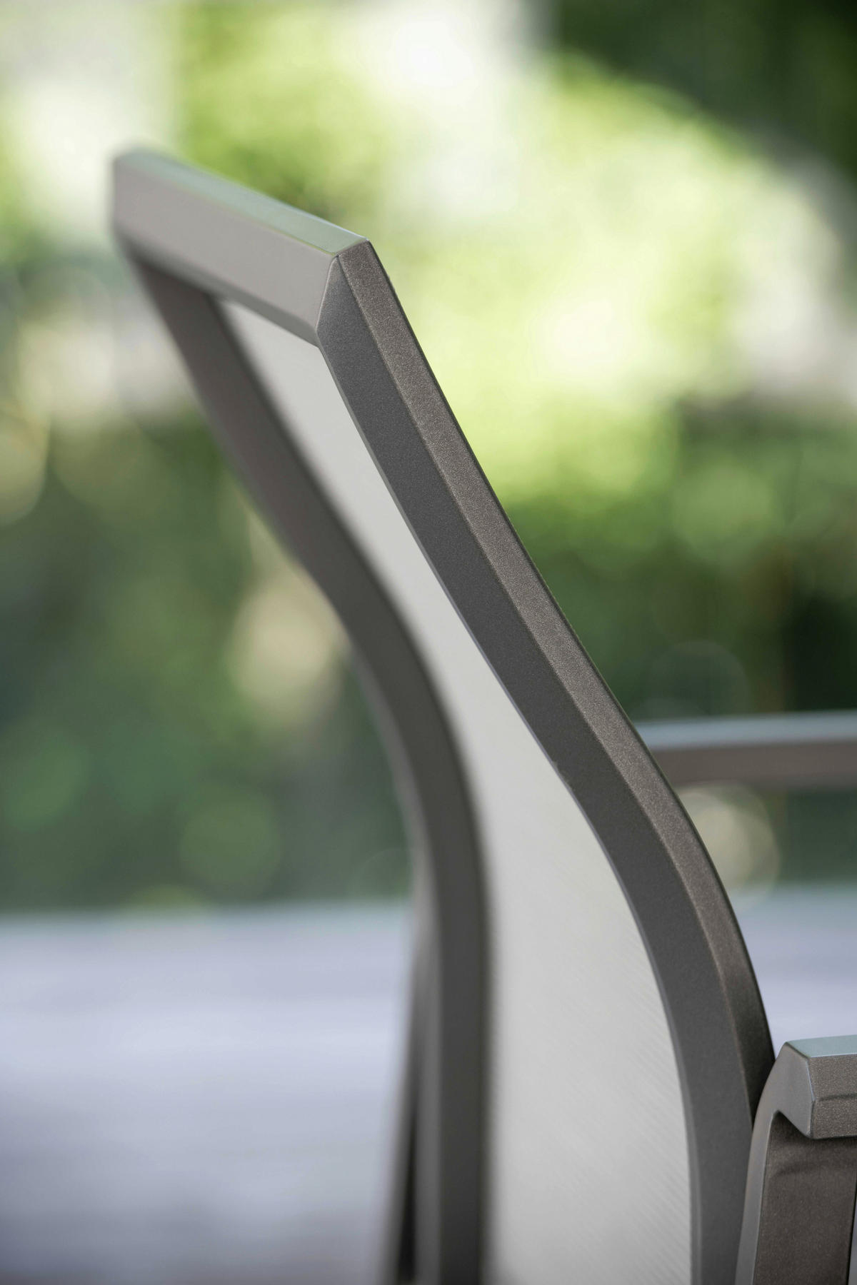 STAPELSESSEL Aluminium Anthrazit, Silberfarben  - Anthrazit/Silberfarben, Design, Textil/Metall (58/90/61cm) - Stern