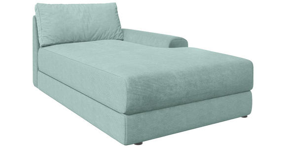 BIGSOFA Cord Salbeigrün  - Salbeigrün/Schwarz, MODERN, Kunststoff/Textil (117/93/190cm) - Carryhome
