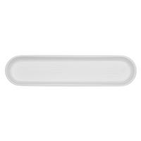 BAGUETTEKORB - Weiß, KONVENTIONELL, Keramik (40,5/3/9,5cm) - ASA