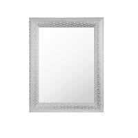 ZIDNO OGLEDALO  55/70/3 cm     - bela/srebrna, Lajfstajl, staklo/plastika (55/70/3cm) - Xora