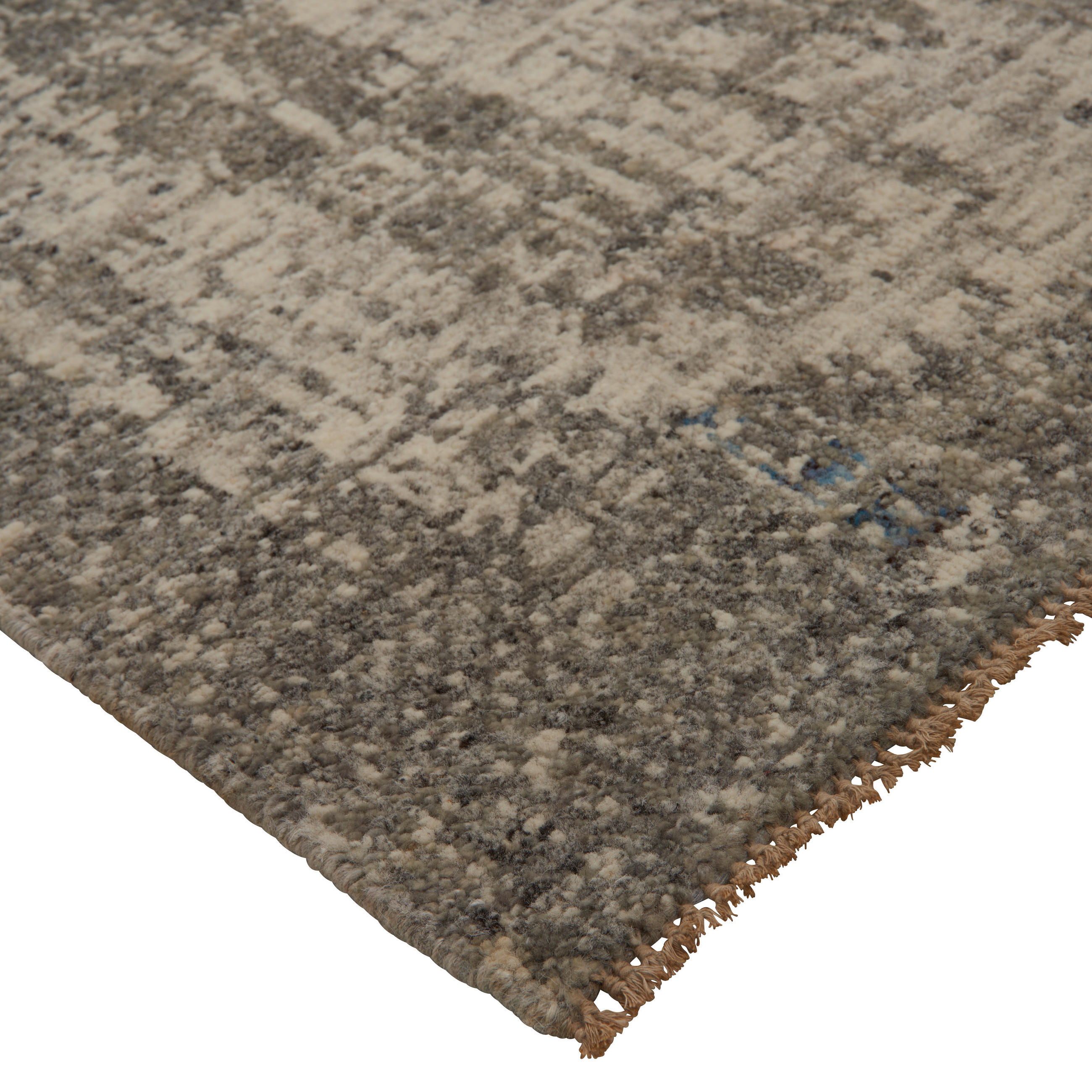 ORIENTTEPPICH 160/230 cm Karakum Grey Grau, Naturfarben  - Naturfarben/Grau, Design, Textil (160/230cm) - Cazaris