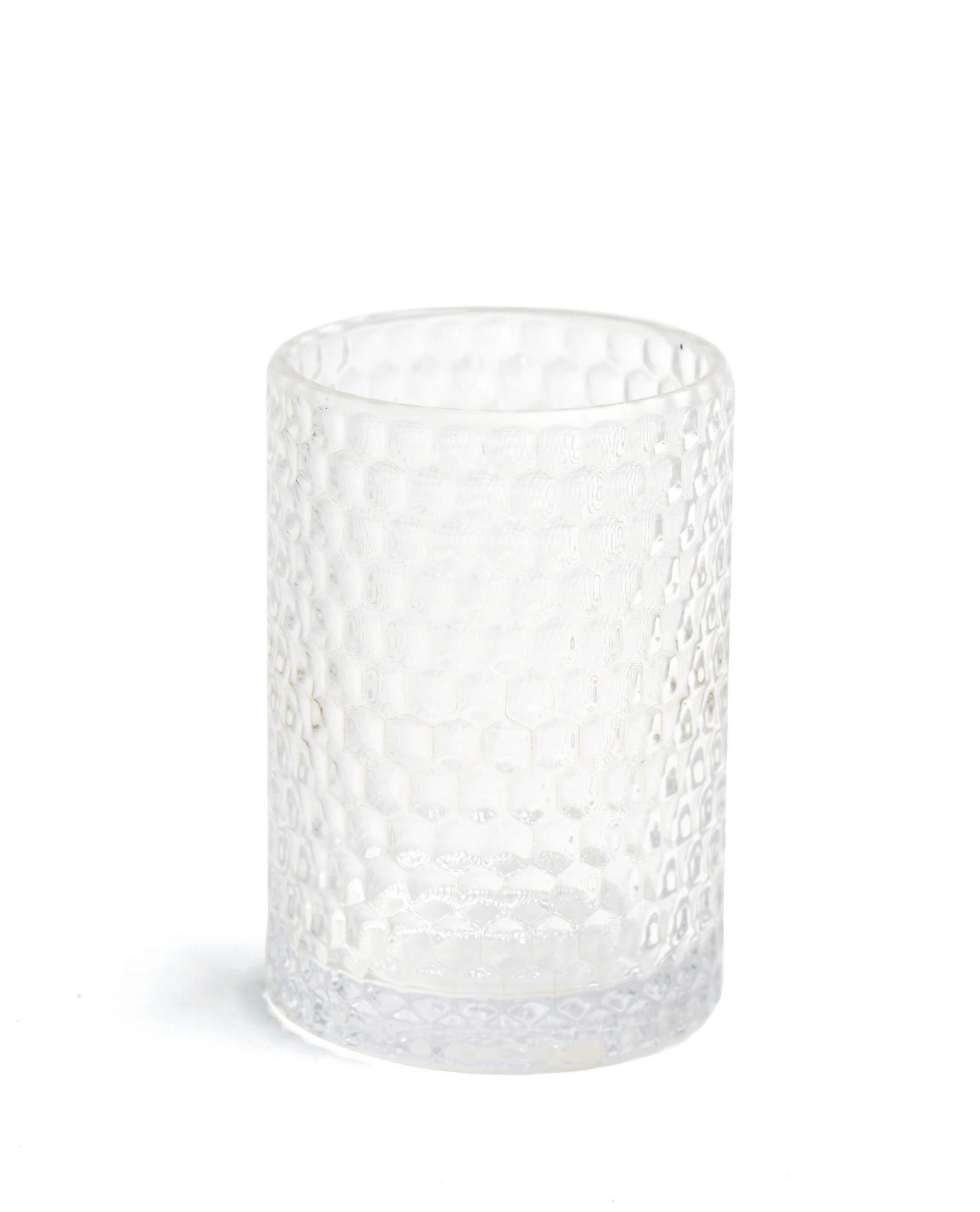 KELÍMEK NA ZUBNÍ KARTÁČEK průhledné - průhledné, Basics, sklo (7,3/10,3/7,3cm) - Sadena