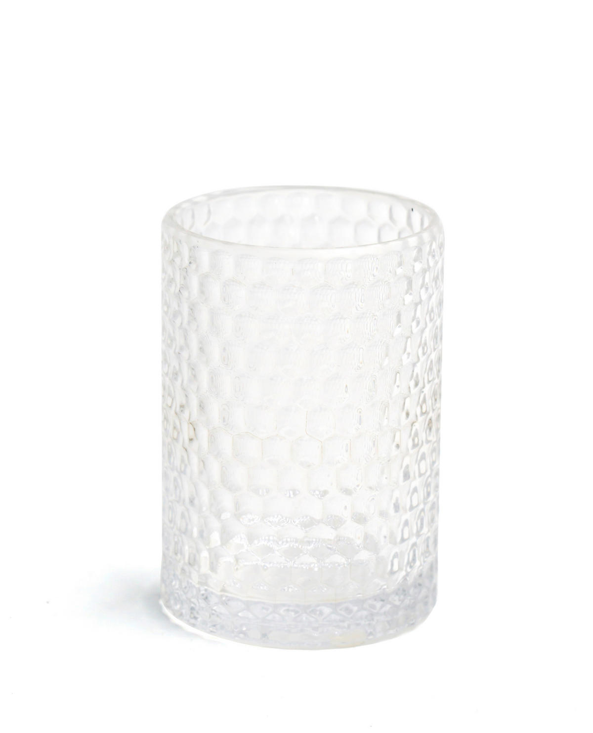 KELÍMEK NA ZUBNÍ KARTÁČEK průhledné - průhledné, Basics, sklo (7,3/10,3/7,3cm) - Sadena