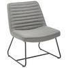 SESSEL Webstoff Grau    - Schwarz/Grau, MODERN, Textil/Metall (66/85/69cm) - P & B