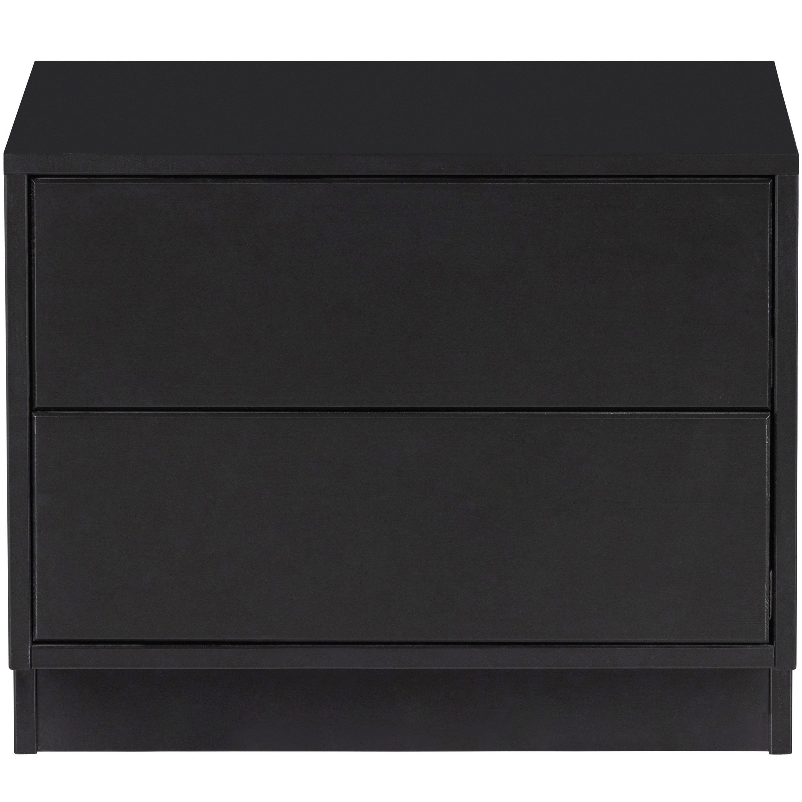 LOWBOARD Finca in 50/40/40 cm - Schwarz, Design, Holz (50/40/40cm) - Livetastic