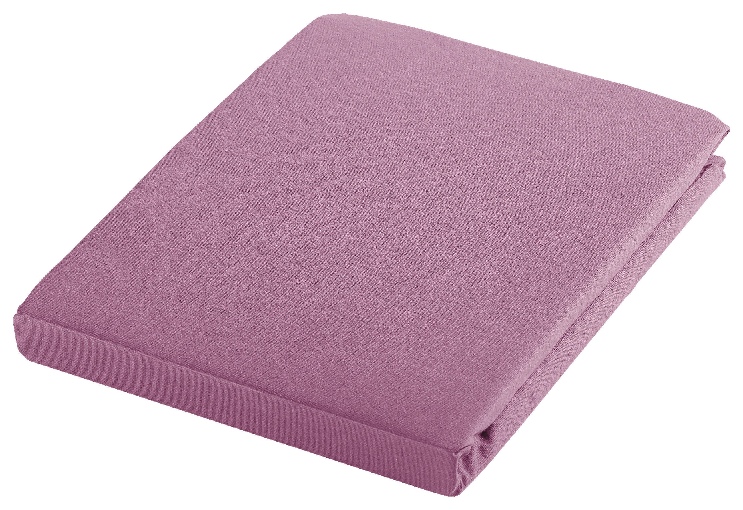 ELASTICKÉ PROSTĚRADLO, žerzej, tmavě růžová, 100/200 cm - tmavě růžová, Basics, textil (100/200cm) - Bio:Vio