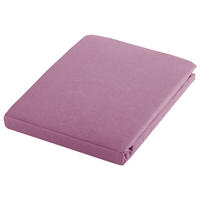 ELASTICKÉ PROSTĚRADLO, žerzej, tmavě růžová, 150/200 cm - tmavě růžová, Basics, textil (150/200cm) - Bio:Vio