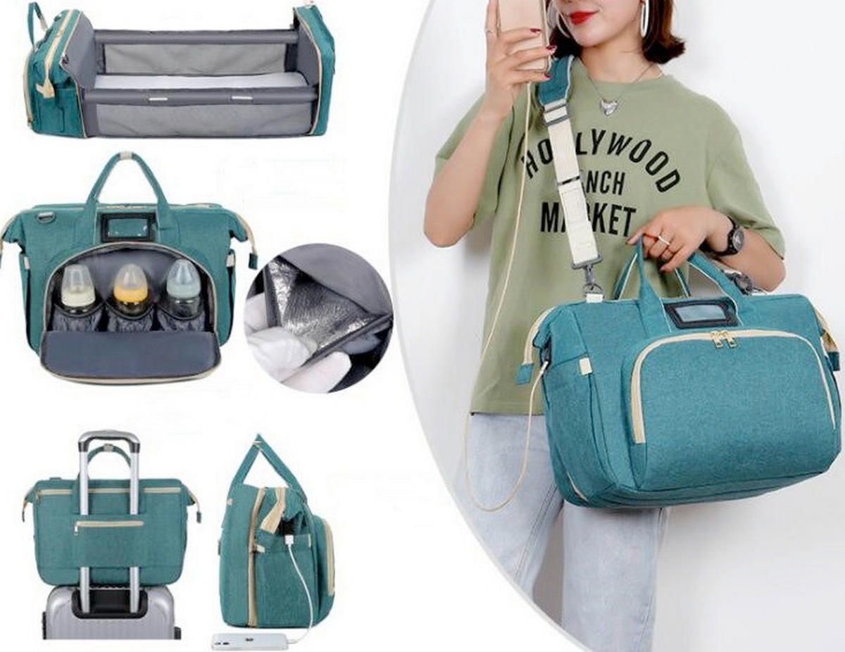 WICKELTASCHE Stella Bag  - Grau, Basics, Textil (20/40/30cm)