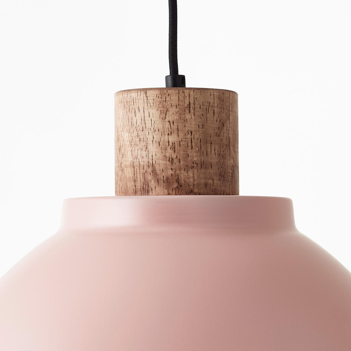 VISEČA SVETILKA  Erena      38/120 cm     60 W E27 - pink, Basics, kovina/les (38/120cm)
