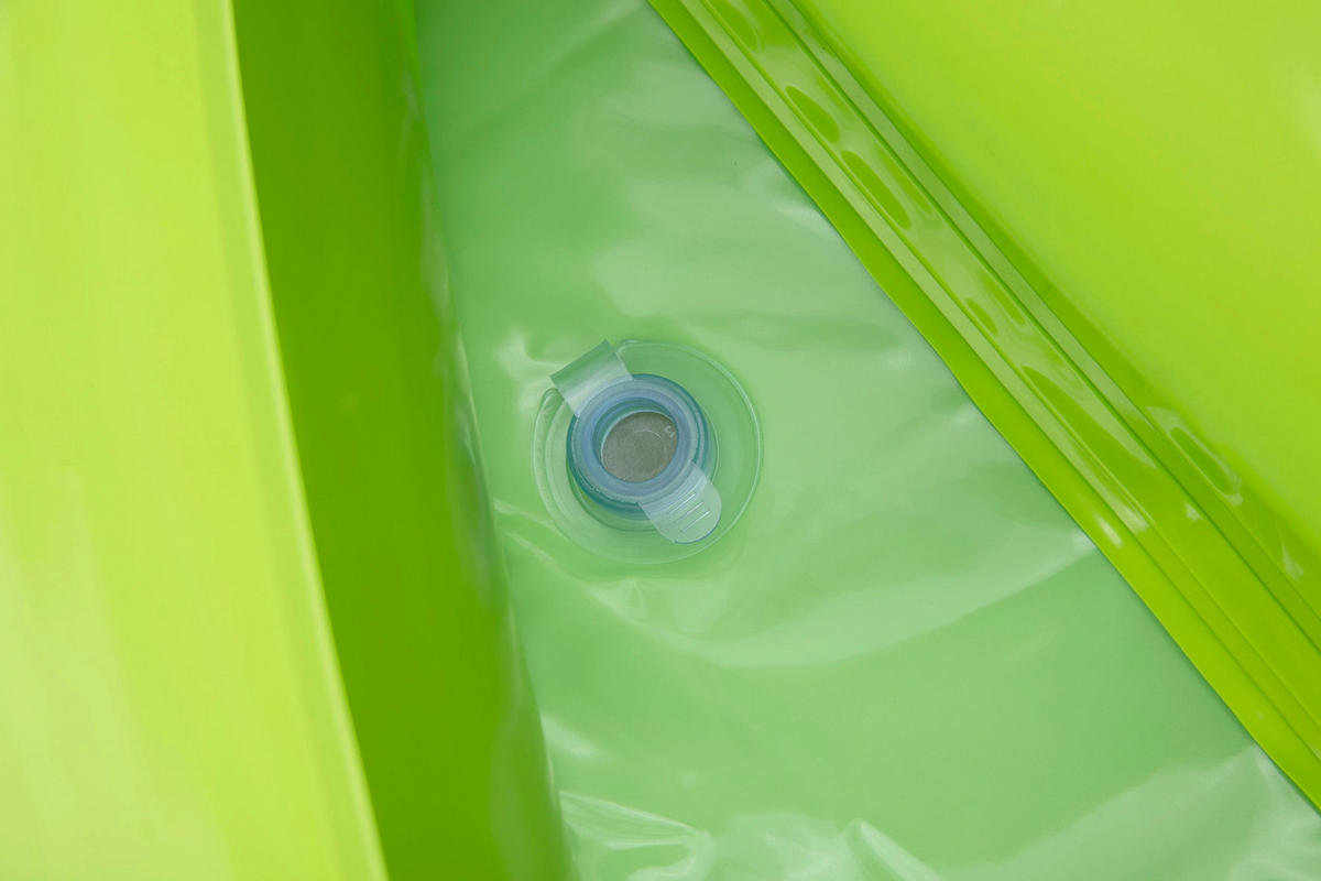 PLANSCHBECKEN 234/163/87 cm  - Grün, Basics, Kunststoff (234/163/87cm) - Bestway