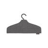 KLEIDERBÜGEL Textil  - Schwarz/Grau, Basics, Textil (41,5/22,5/22,5cm) - Brabantia