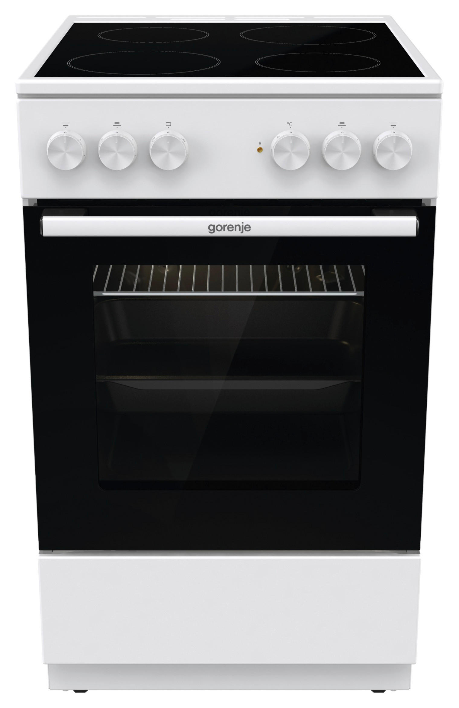 HERD GEC5A21WG  - Weiß, Basics, Glas/Metall (50/85/59,4cm) - Gorenje