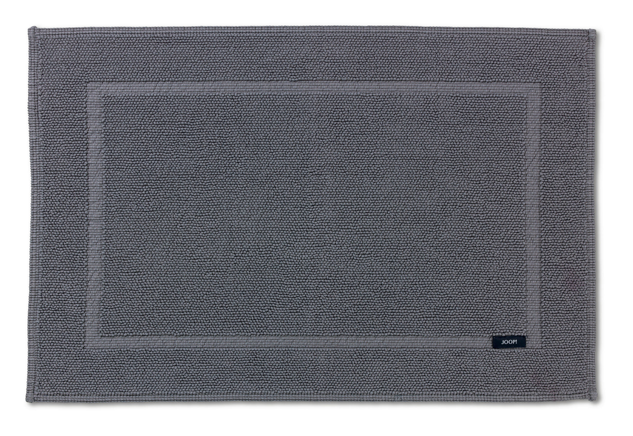 BADTEPPICH Anthrazit 50/70 cm  - Anthrazit, Basics, Textil (50/70cm) - Joop!