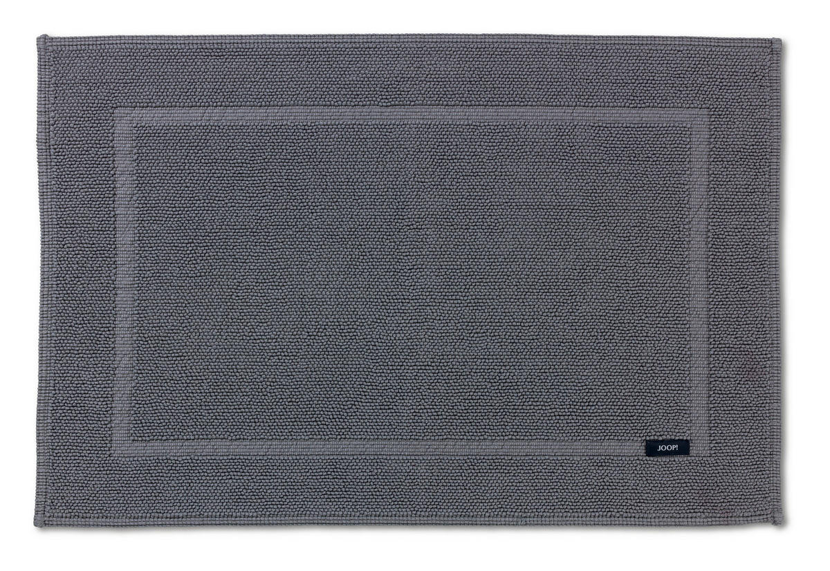 BADTEPPICH Anthrazit 60/90 cm  - Anthrazit, Basics, Textil (60/90cm) - Joop!