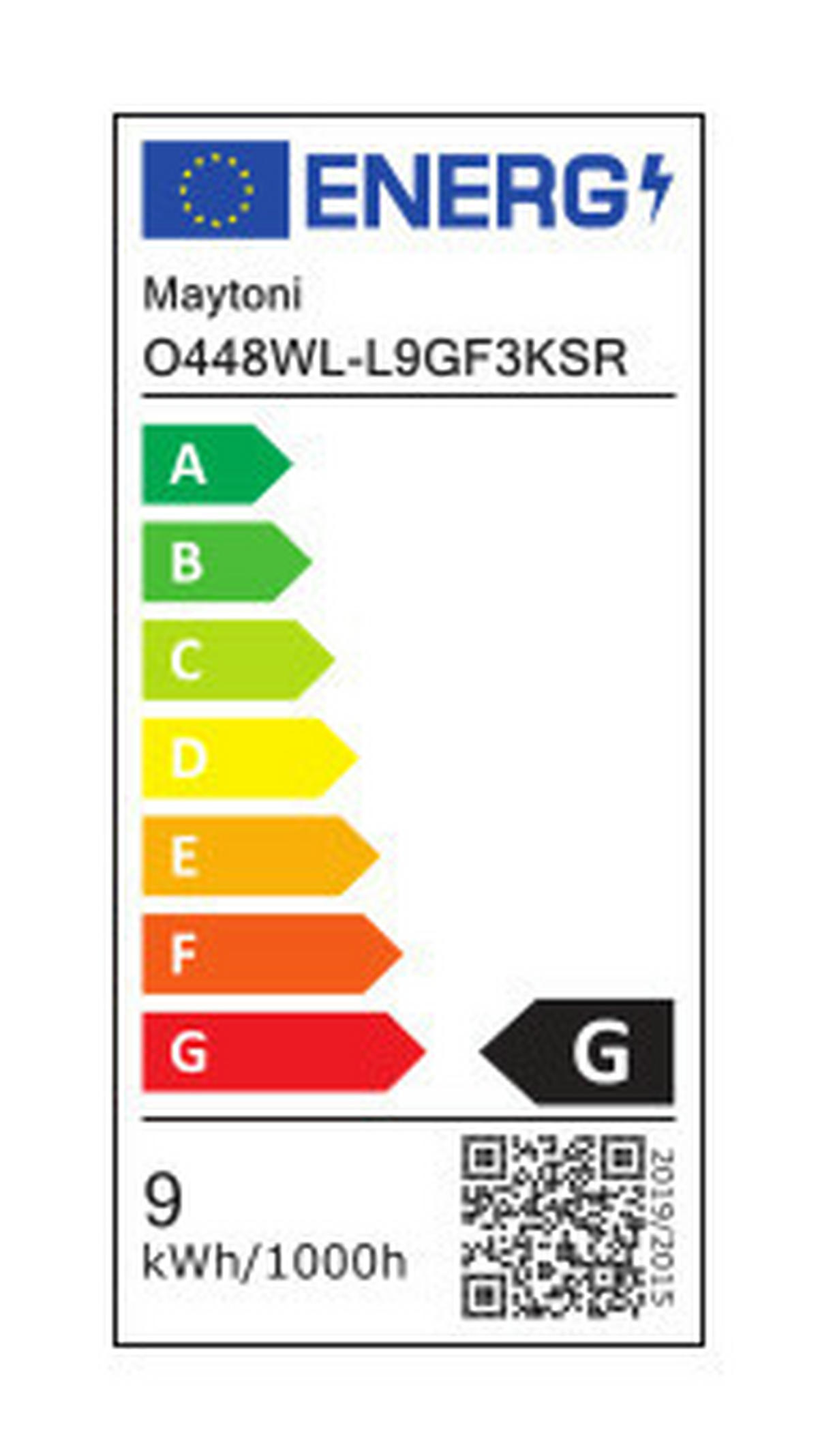 AUSSENWANDLEUCHTE - Graphitfarben, Modern, Metall (16,1/5,9/21,1cm) - MAYTONI