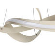 LED-HÄNGELEUCHTE 52/52/120 cm  - Sandfarben, Design, Kunststoff/Metall (52/52/120cm) - Novel