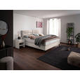 BOXSPRINGBETT 200/220 cm  in Ecru  - Ecru/Schwarz, KONVENTIONELL, Textil/Metall (200/220cm) - Esposa