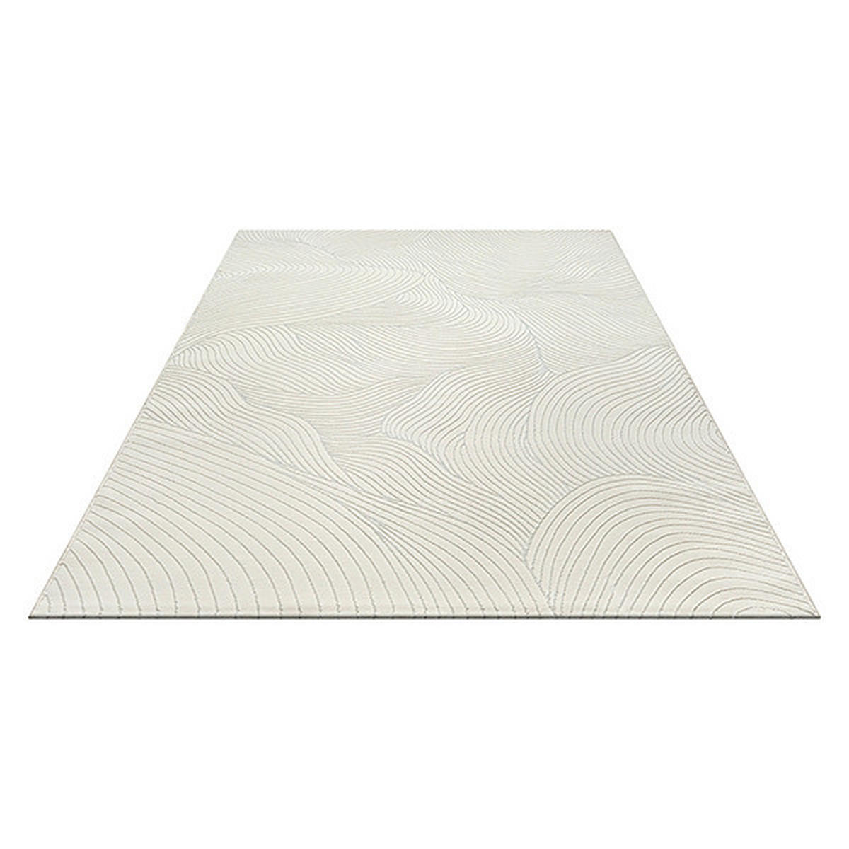 WEBTEPPICH  Wohnzimmer 80/150 cm Creation Creme rechteckig  - Creme, Basics, Textil (80/150cm) - Novel