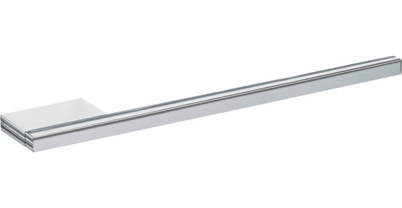 HANDTUCHHALTER 6/1,5/39 cm  - Chromfarben, Design, Metall (6/1,5/39cm) - Dieter Knoll