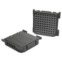 KOHLEFILTER ACF 988242901  - Schwarz, Basics, Kunststoff (3,8/3,8/1,1cm) - Liebherr