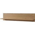 WANDBOARD in 110/25/25 cm Eichefarben  - Eichefarben, KONVENTIONELL, Holz (110/25/25cm) - Novel