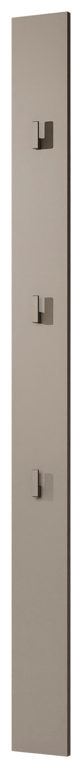 GARDEROBENPANEEL  in 12/150/2 cm  - Taupe/Kaschmir, Design, Holzwerkstoff (12/150/2cm) - Livetastic