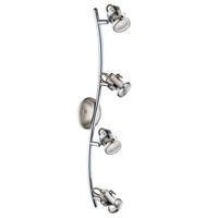 DECKENSPOTS 64,5/10/10 cm   - Chromfarben/Nickelfarben, Basics, Metall (64,5/10/10cm) - Eglo