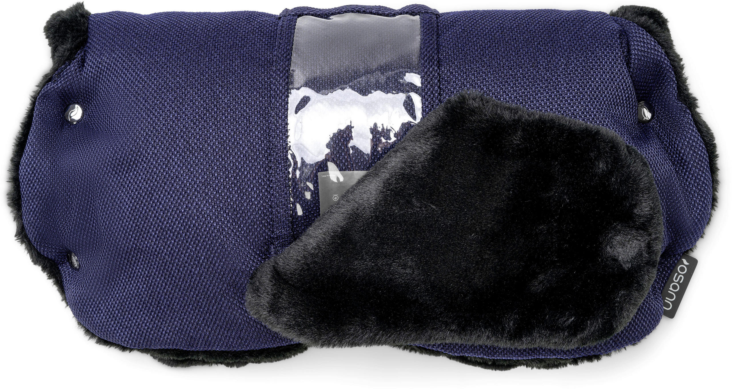 MUFF Osann  - Blau/Schwarz, Basics, Textil (7/27/47cm)