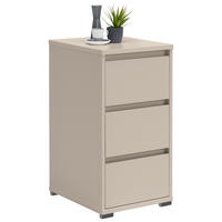 NACHTSCHRANK 40,1/78,9/48 cm  - Kaschmir/Anthrazit, Design, Holzwerkstoff/Kunststoff (40,1/78,9/48cm) - Carryhome