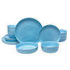 KOMBISERVICE Blau Colori blu 24-teilig 6 Personen  - Blau, Trend, Keramik - Novel