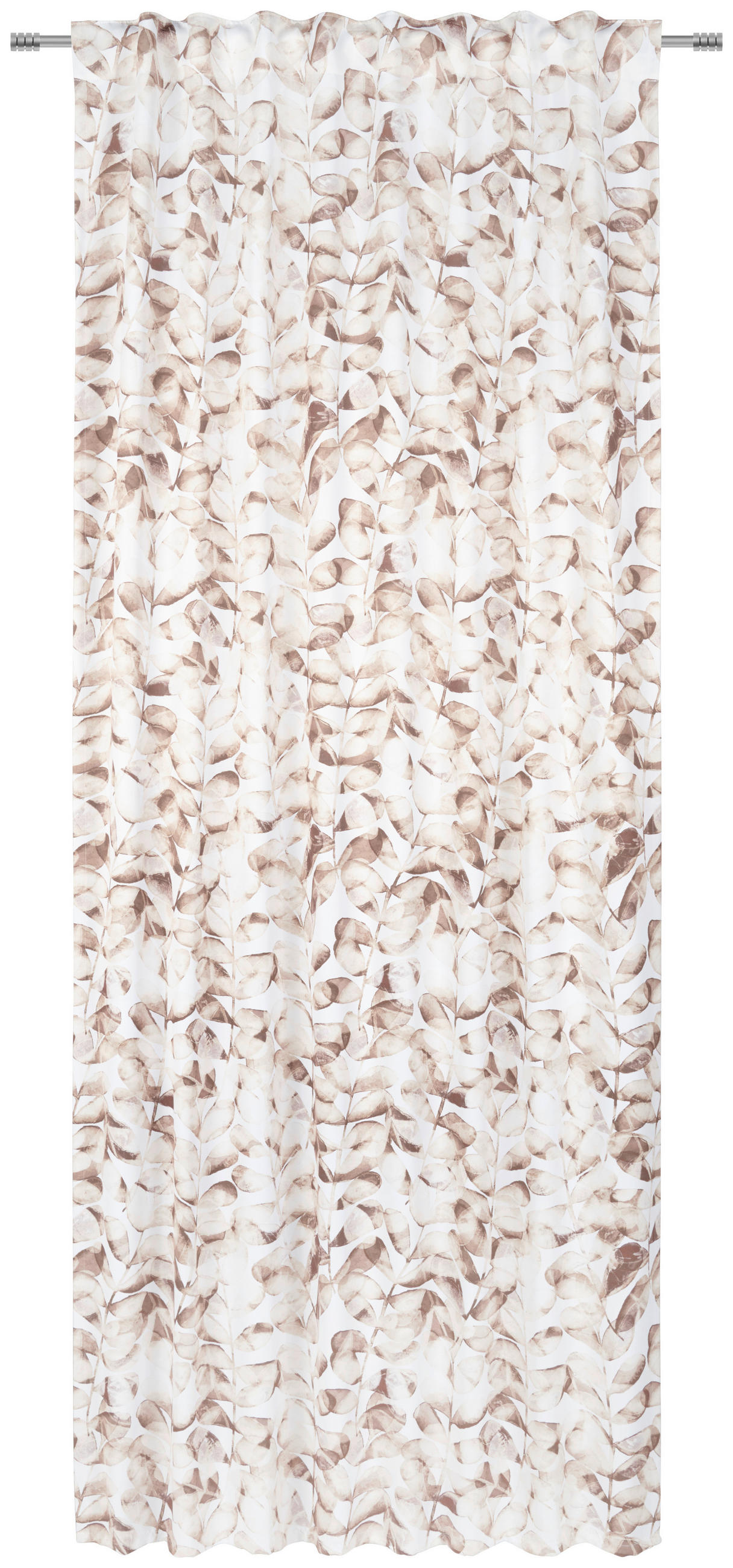 GOTOVA ZAVJESA smeđa, bež 135/245 cm   - bež/smeđa, Konvencionalno, tekstil (135/245cm) - Esposa