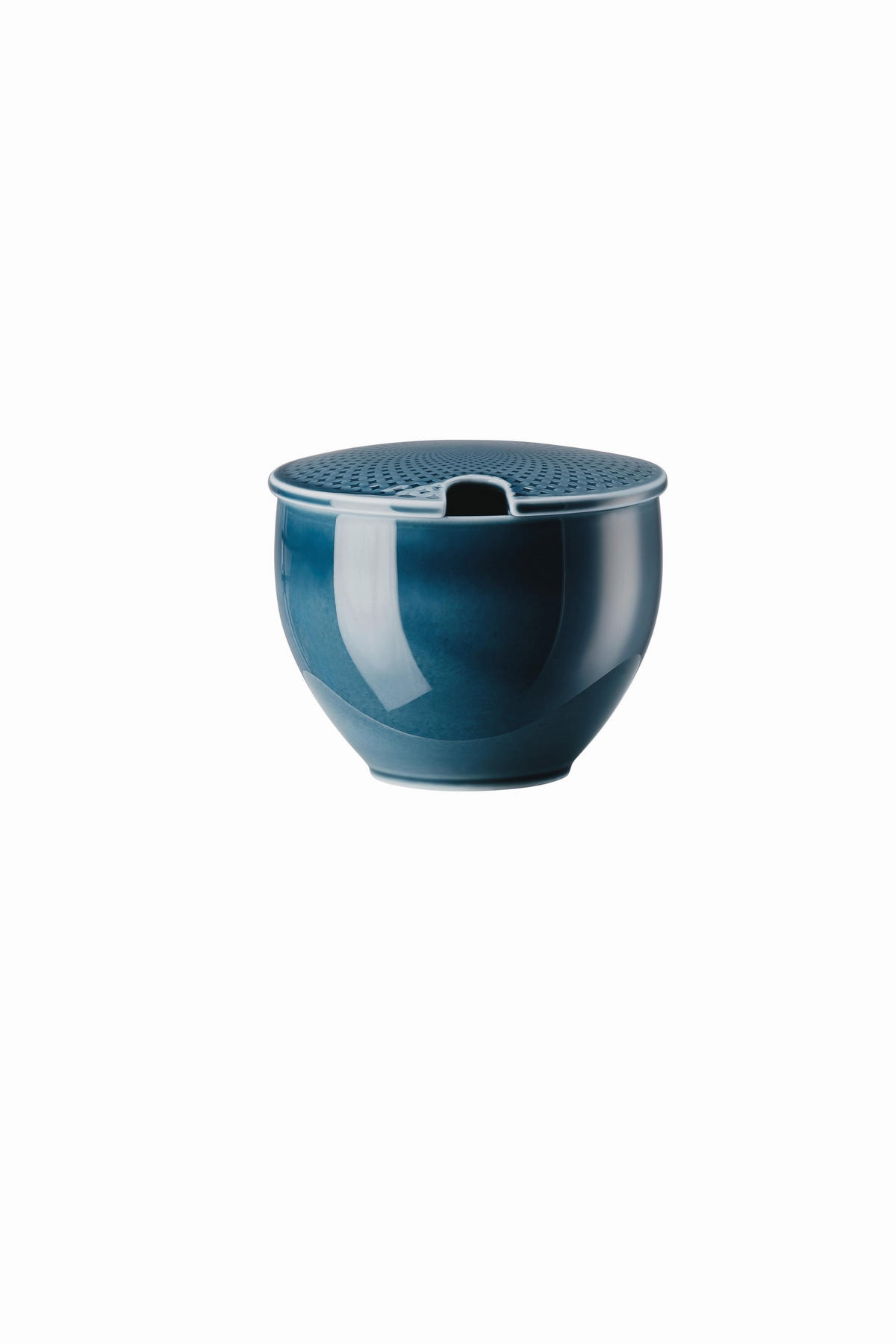 POSUDA ZA ŠEĆER  keramika   Junto Ocean Blue  - plava, Basics, keramika (12/12/10cm) - Rosenthal