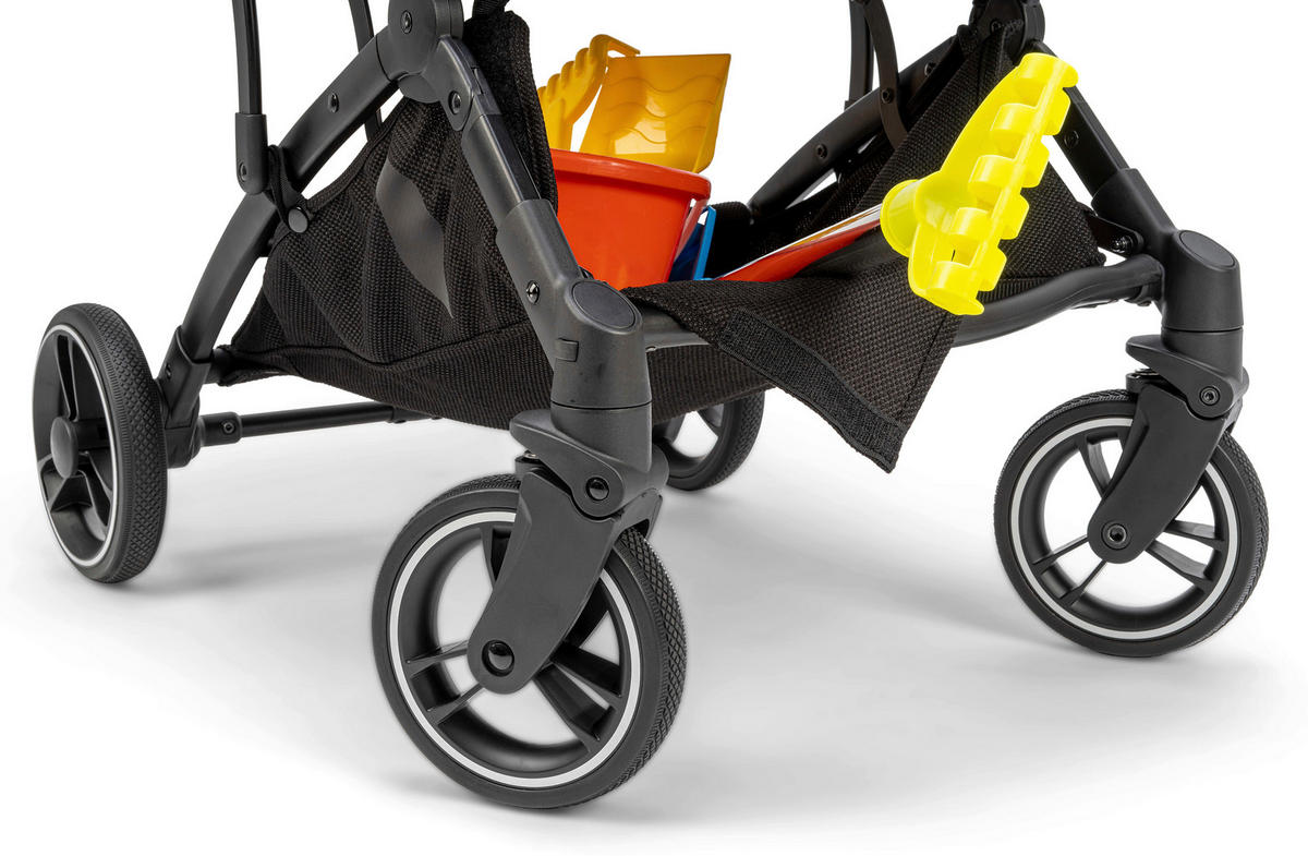 BUGGY Boogy Monster Grau  - Schwarz/Grau, Basics, Textil/Metall (48/100/74cm) - Osann