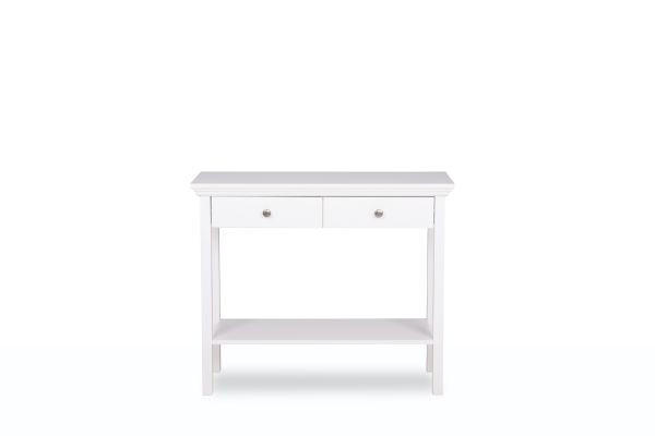 KONZOLA   90/75/35 cm   bijela  drvni materijal  - bijela, Lifestyle, drvni materijal (90/75/35cm) - Landscape