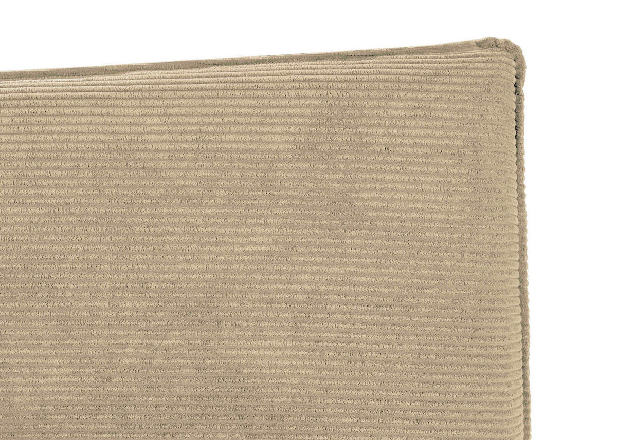 BOXSPRINGBETT 180/200 cm  in Beige  - Beige/Schwarz, Trend, Holz/Textil (180/200cm) - Esposa