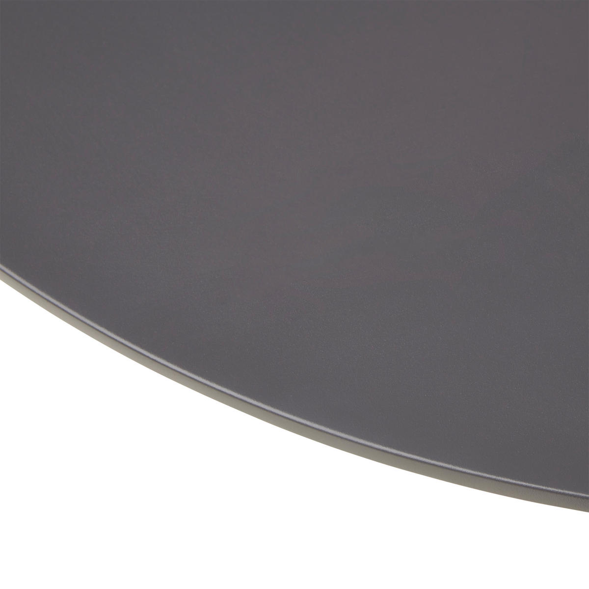 ESSTISCH in Metall, Holzwerkstoff  - Grau, KONVENTIONELL, Holzwerkstoff/Metall (80/76/80cm) - P & B