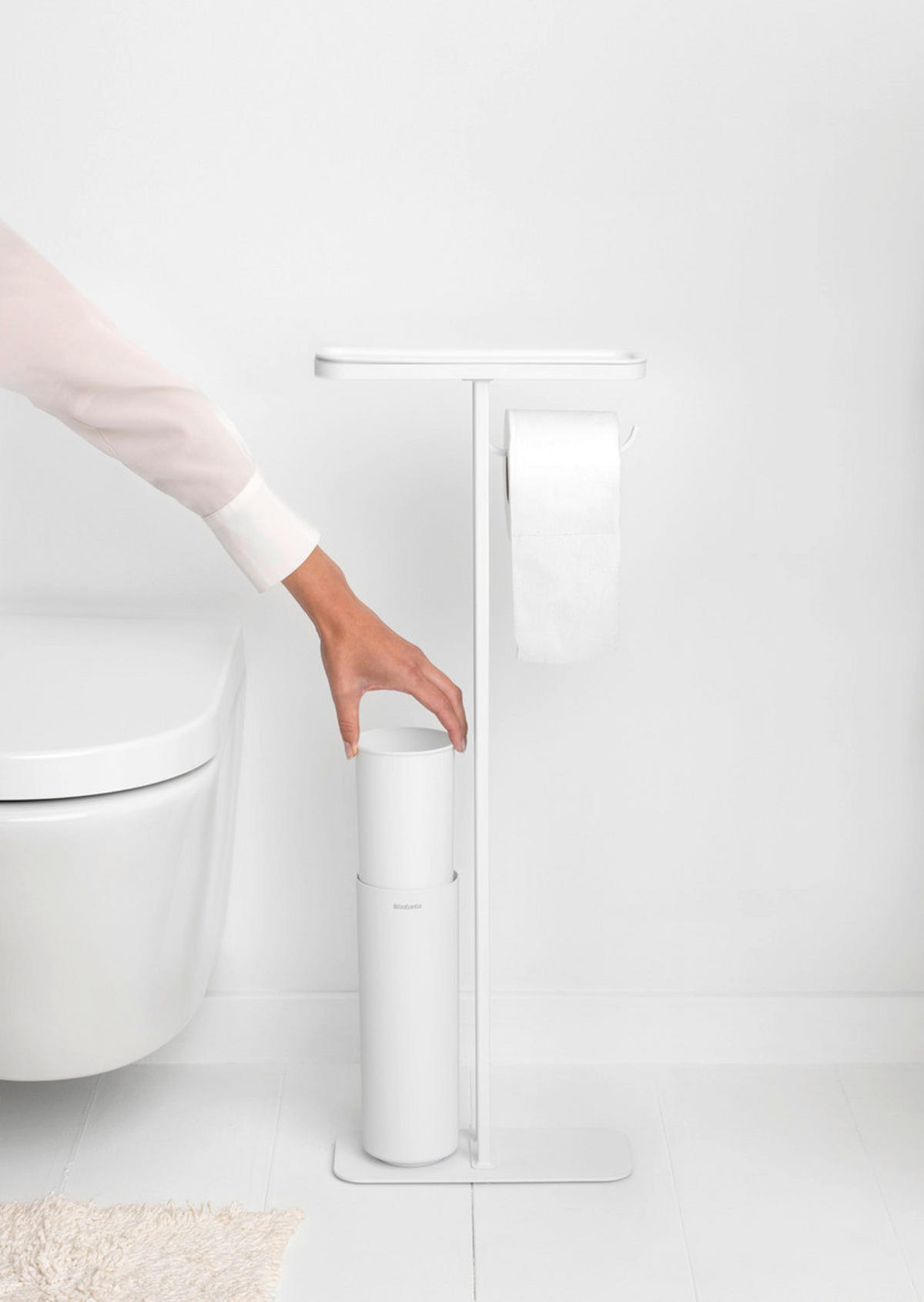 TOALETNA ČETKA    MINDSET  - bijela, Basics, metal/plastika (29/75.2/12.5cm) - Brabantia