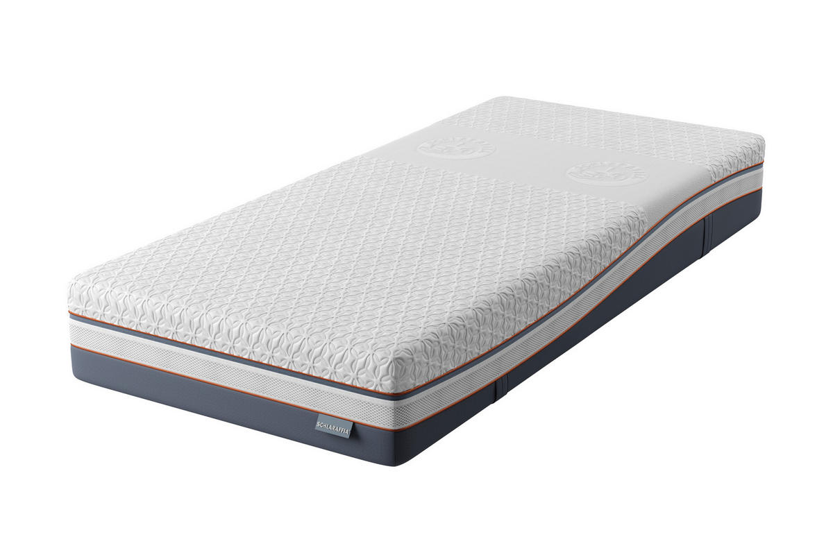 TASCHENFEDERKERNMATRATZE 90/200 cm, Höhe ca.: 26 cm, H2 = mittel,  - Basics, Textil (90/200cm) - Schlaraffia