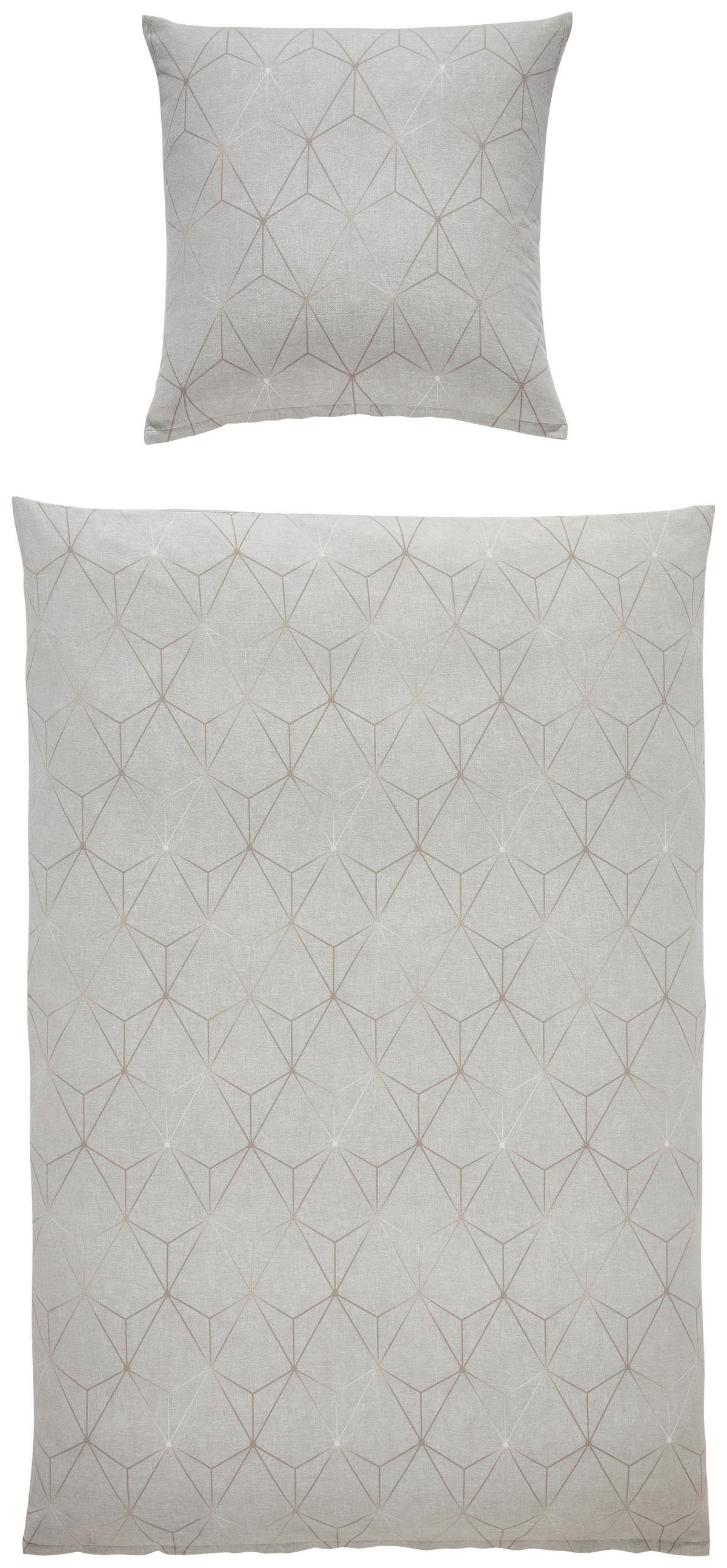 BETTWÄSCHE Atelier Flanell 135/200 cm  - Braun, Design, Textil (135/200cm) - Estella