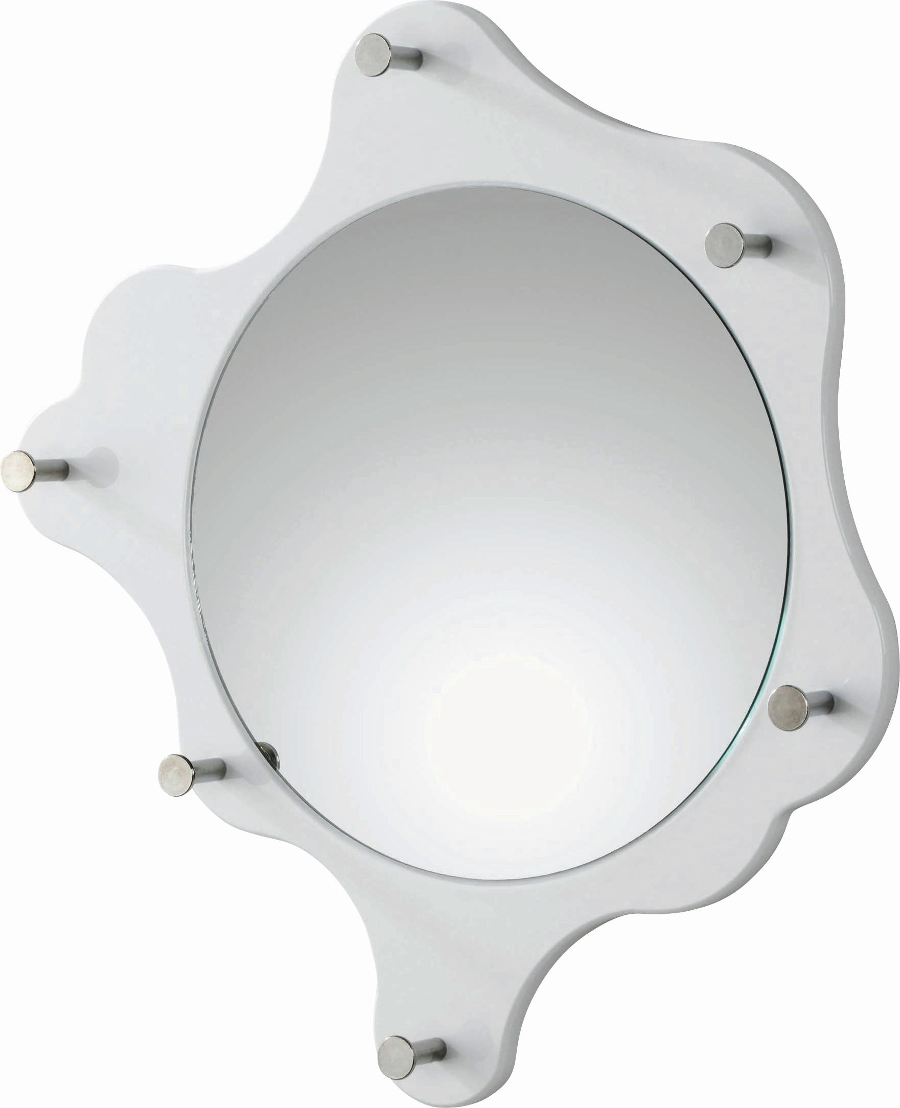 ZIDNI ČIVILUK  bela  drvo, metal  - bela, Dizajnerski, drvo/metal (56cm) - Boxxx