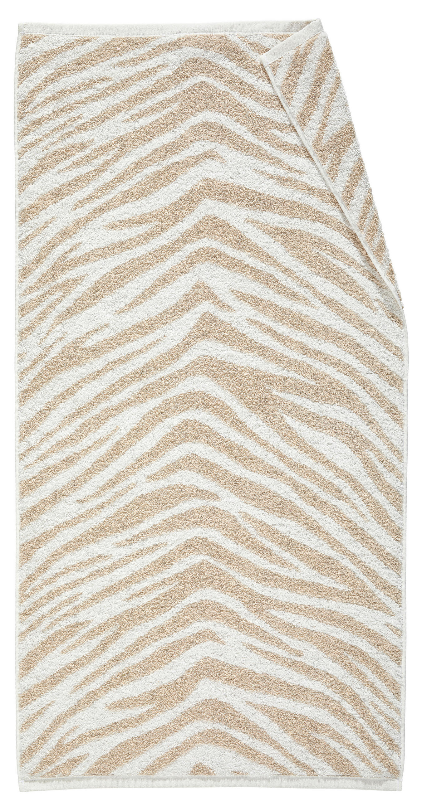 Dieter Knoll Handtuch Beige 50x100 cm