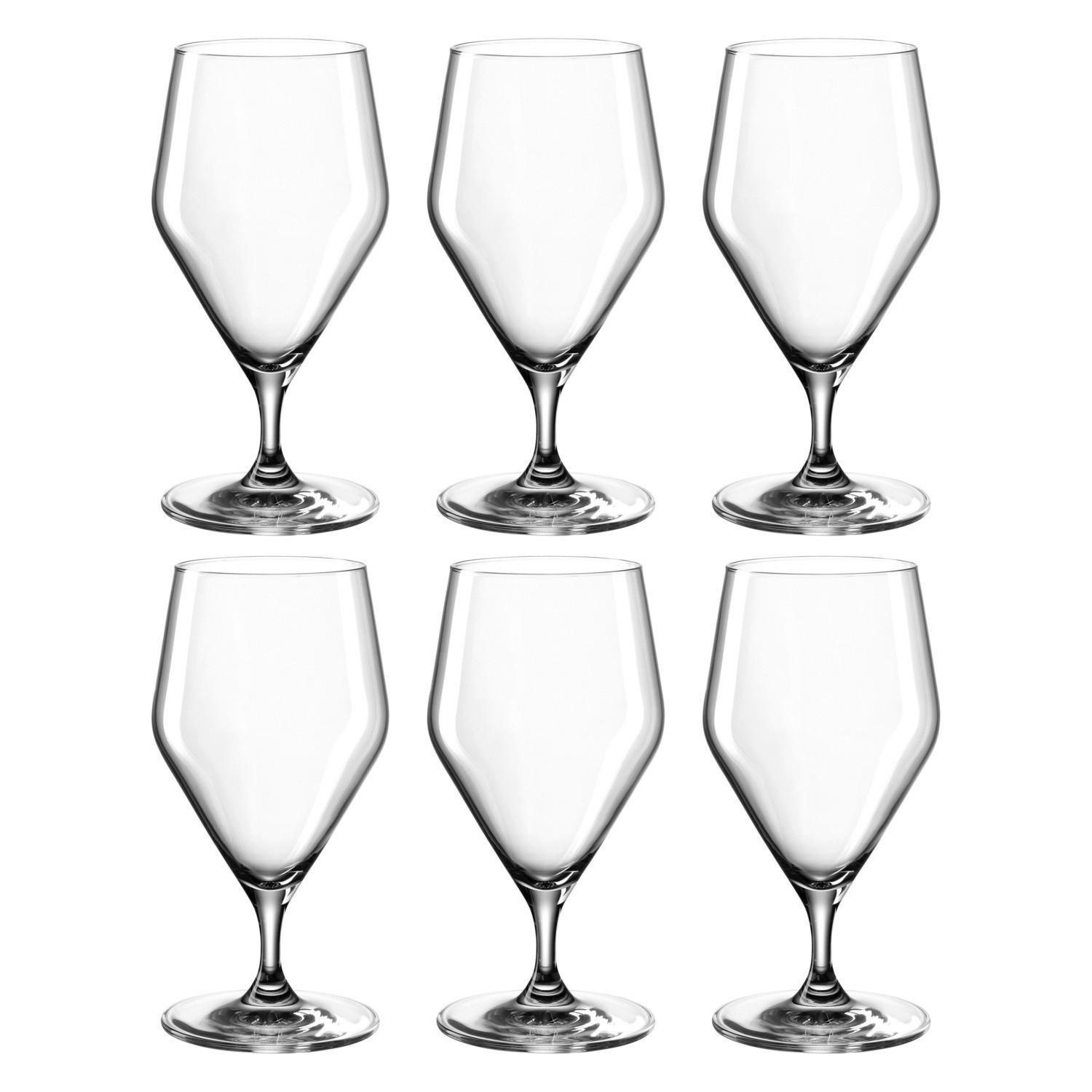 GLÄSERSET Twenty 4 6-teilig  - Transparent, KONVENTIONELL, Glas (330ml) - Leonardo