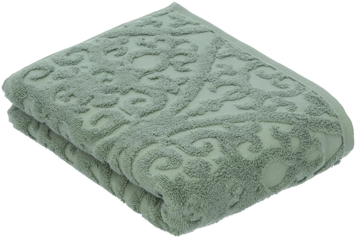 DUSCHTUCH 67/140 cm Fidelio  - Grün, Basics, Textil (67/140cm) - Vossen