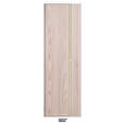 MIDISCHRANK 40/120/30 cm  - Eschefarben/Weiß, KONVENTIONELL, Glas/Holzwerkstoff (40/120/30cm) - Voleo