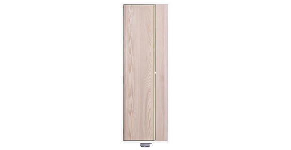 MIDISCHRANK 40/120/30 cm  - Eschefarben/Weiß, KONVENTIONELL, Glas/Holzwerkstoff (40/120/30cm) - Voleo