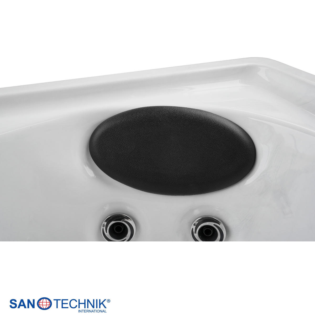 WHIRLPOOL Parma 180/160/76 cm  - Grauweiß, KONVENTIONELL, Kunststoff (180/160/76cm) - Sanotechnik