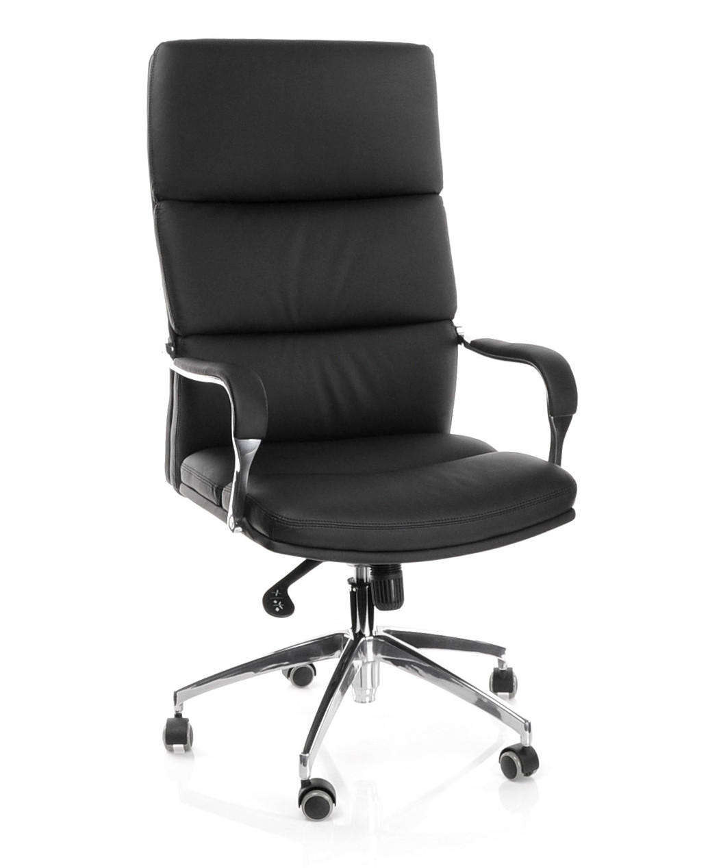MID.YOU CHEFSESSEL Schwarz, Silber 61cm × 49cm × 134cm