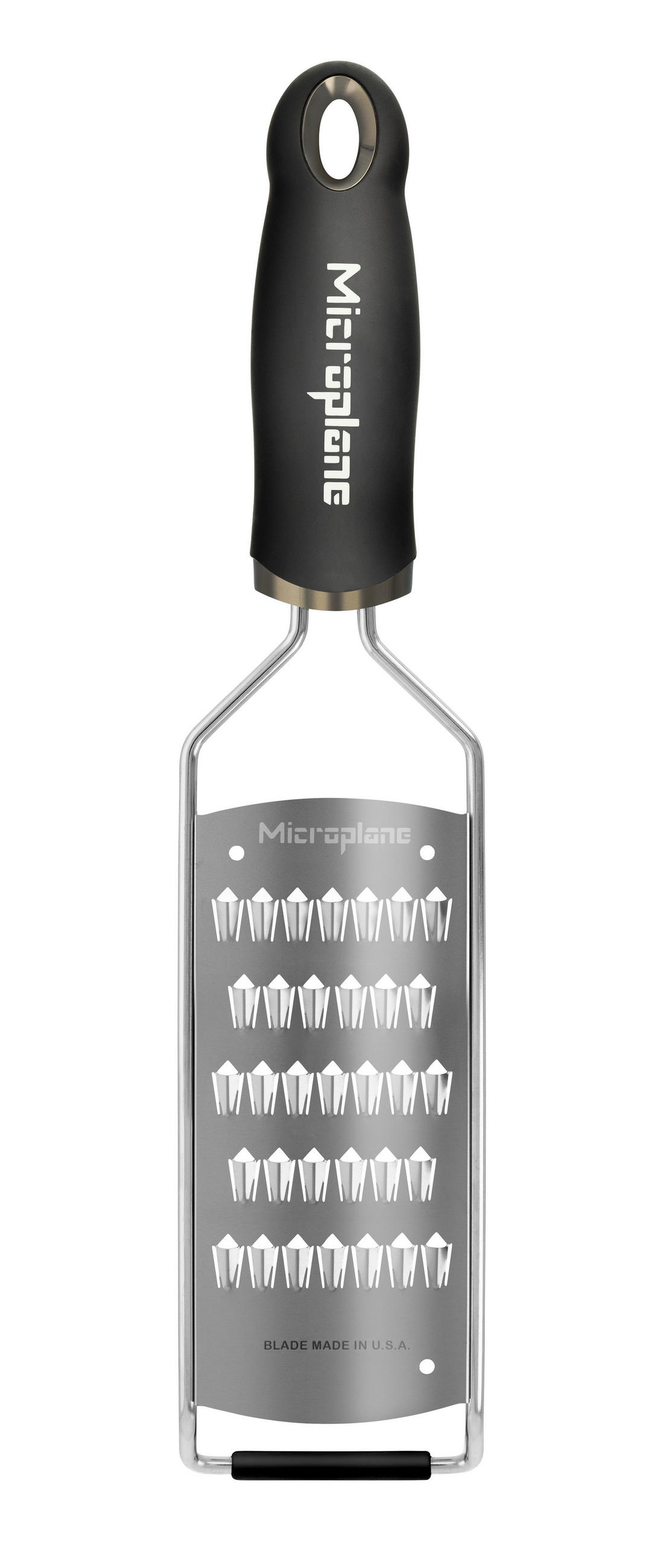 STRGALNIK  GOURMET       31,5/7,8/3 cm            - črna, Basics, kovina/umetna masa (31,5/7,8/3cm) - MICROPLANE