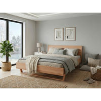 BETT 180/200 cm  Kernbuche   - Kernbuche, Modern, Holz (180/200cm) - MID.YOU